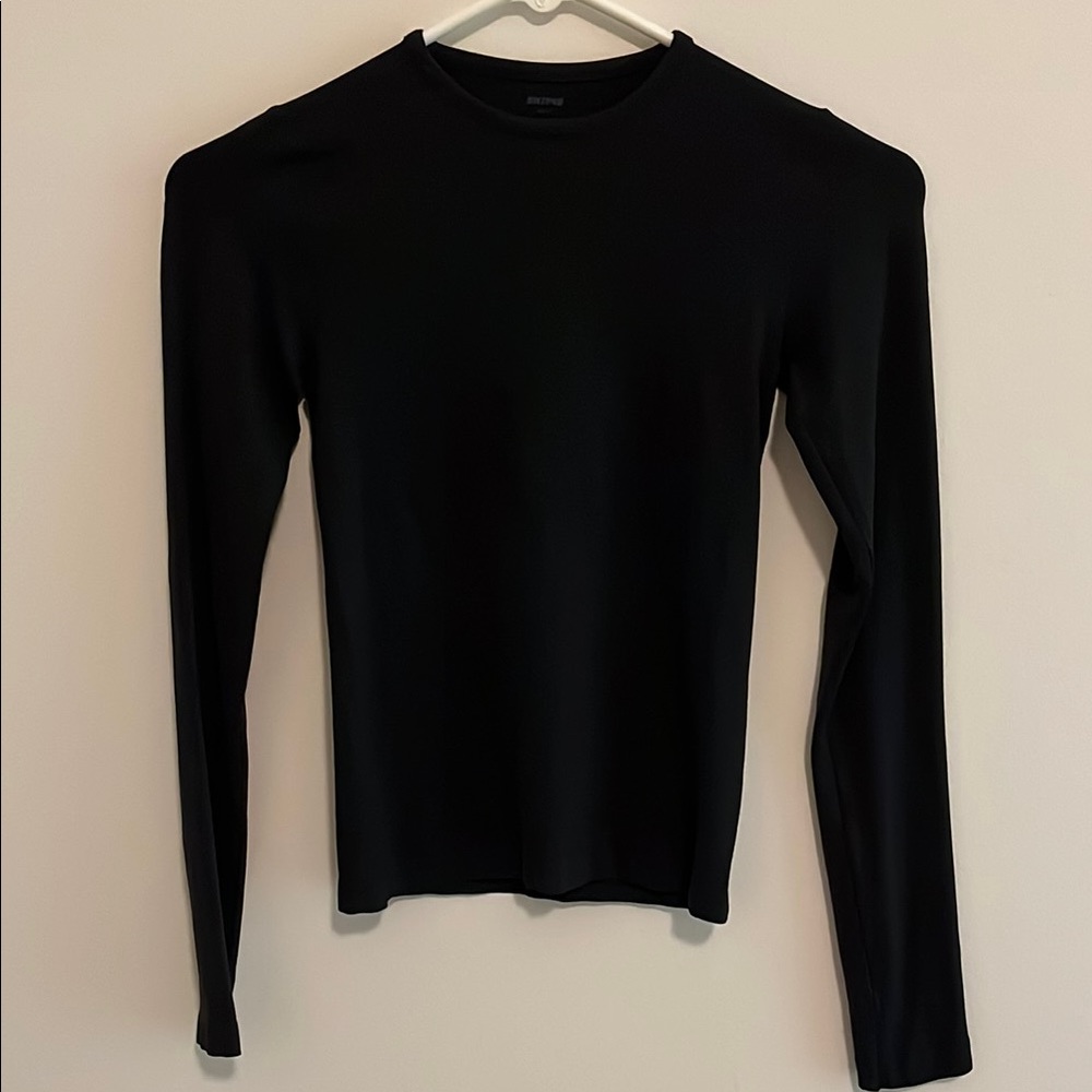 Skims soft smoothing long sleeve shirt